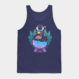 Sunny Flamingo Potion Tank Top